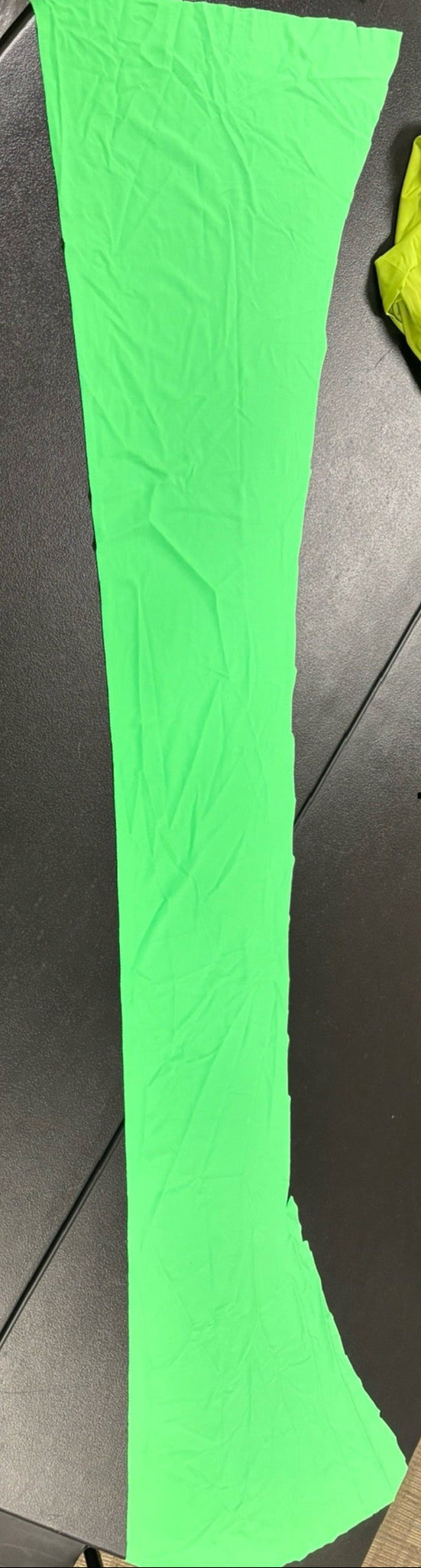 Fabric Remnant: #108 Bright Green Spandex