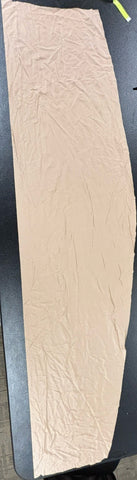 Fabric Remnant: #113 Satin Finish Beige Spandex