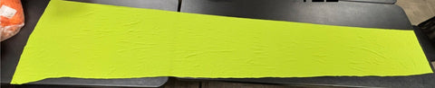 Fabric Remnant: #122 Bright Green Spandex