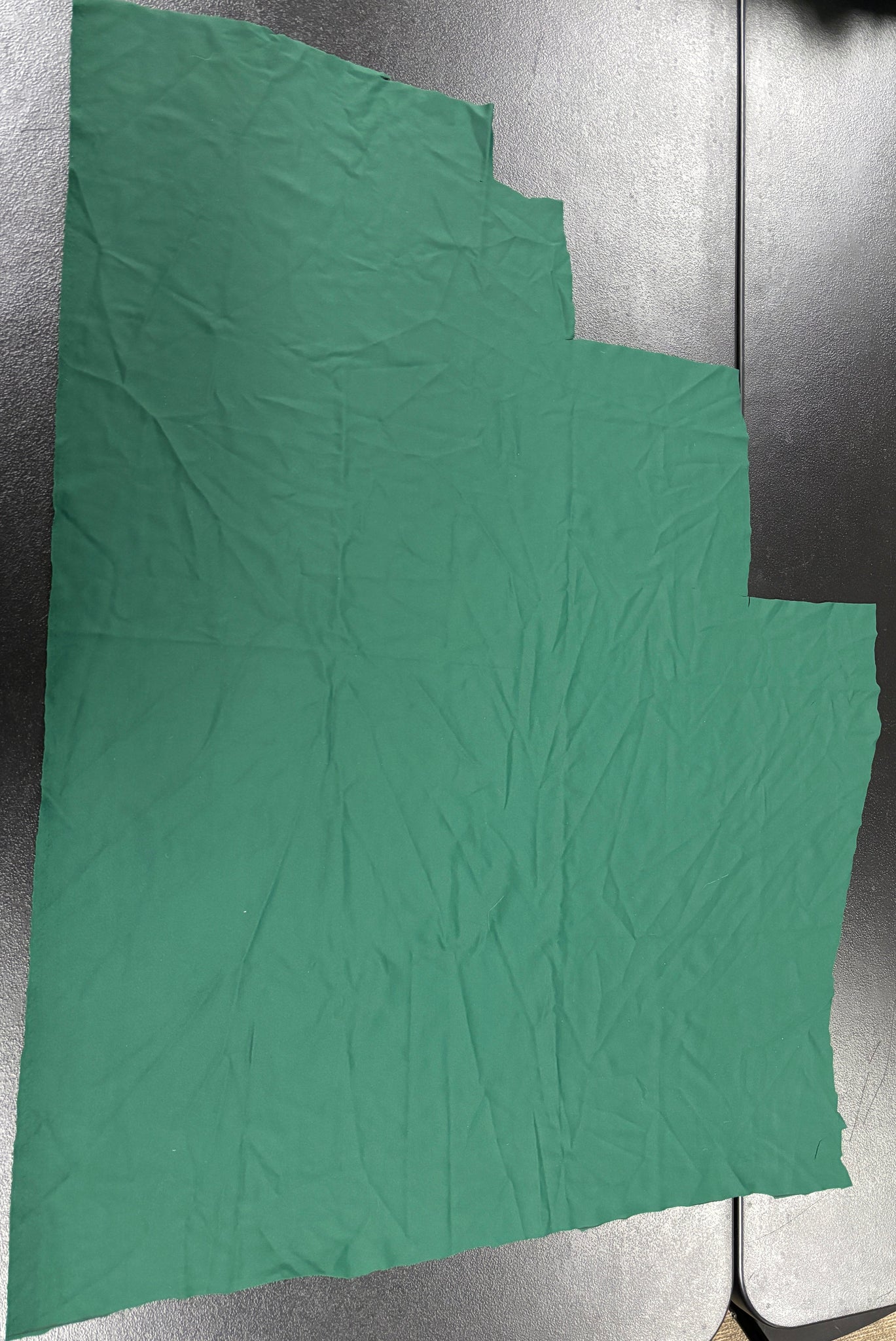 Fabric Remnant: #126 Dark Green Spandex