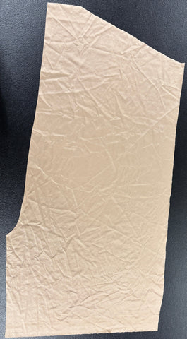 Fabric Remnant: #127 Satin Finish Beige Spandex
