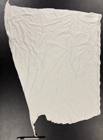 Fabric Remnant: #138 White Spandex