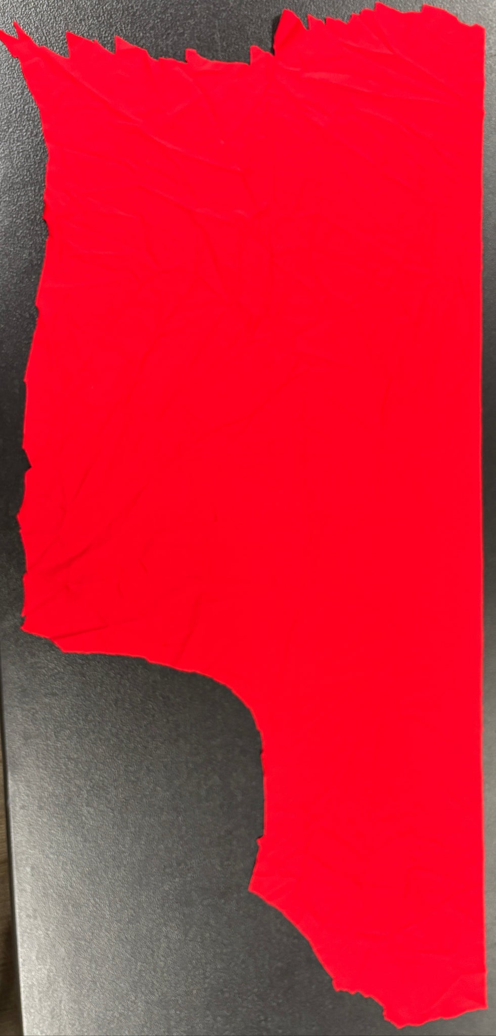 Fabric Remnant: #143 Red Spandex