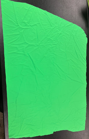 Fabric Remnant: #144 Bright Green Spandex