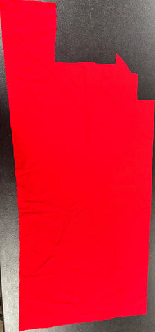 Fabric Remnant: #148 Red Heavy Duty Spandex