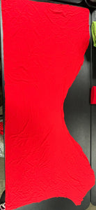 Fabric Remnant: #149 Red Spandex