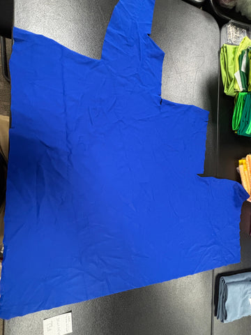 Fabric Remnant: #158 Cobalt Blue Spandex