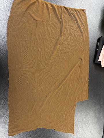 Fabric Remnant: #178 Brown Mesh