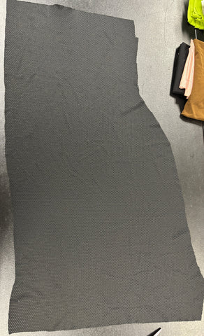 Fabric Remnant: #179 Black Mesh
