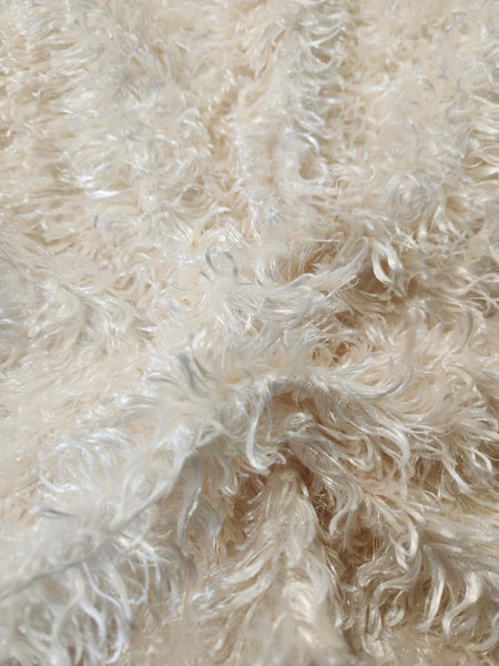 Fur Remnant: #200 Warm Beige Minky Fur