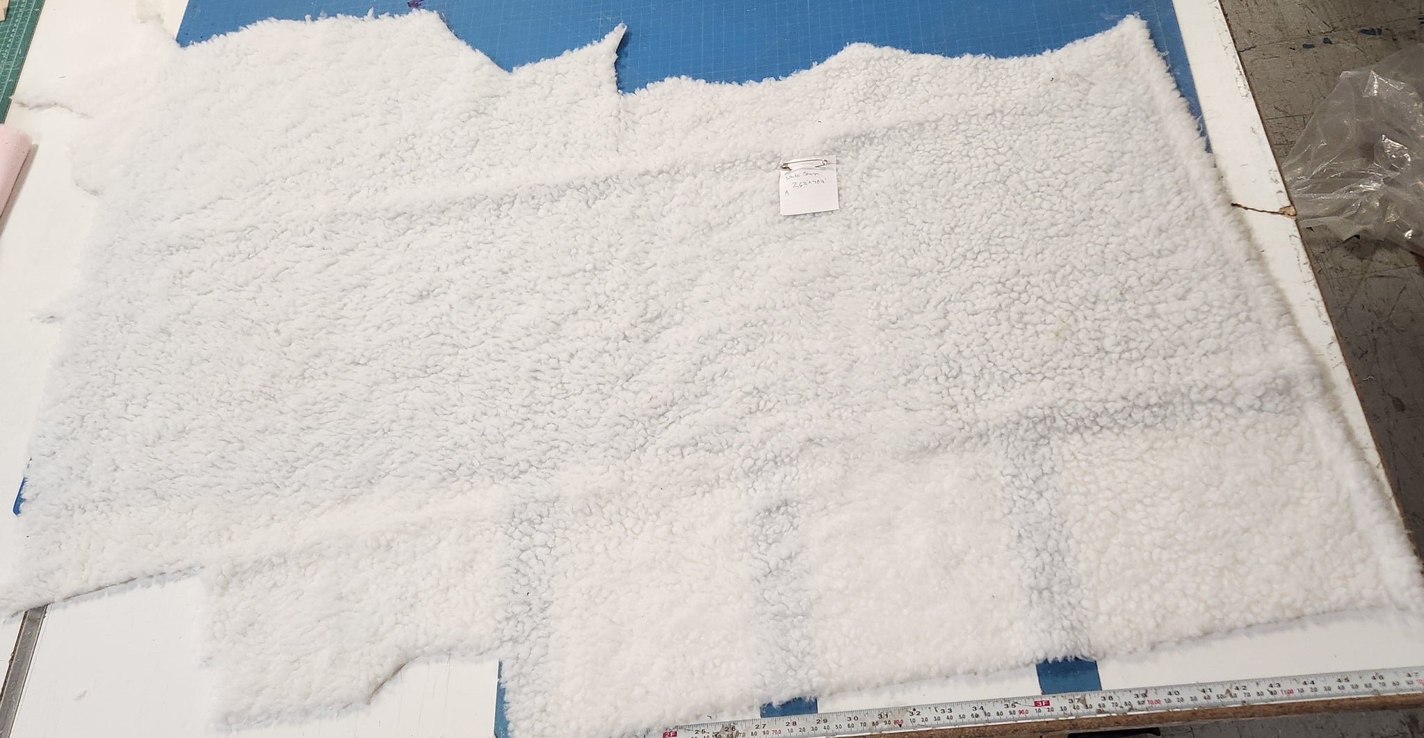 Fur Remnant: #203 Sherpa Fur (A)